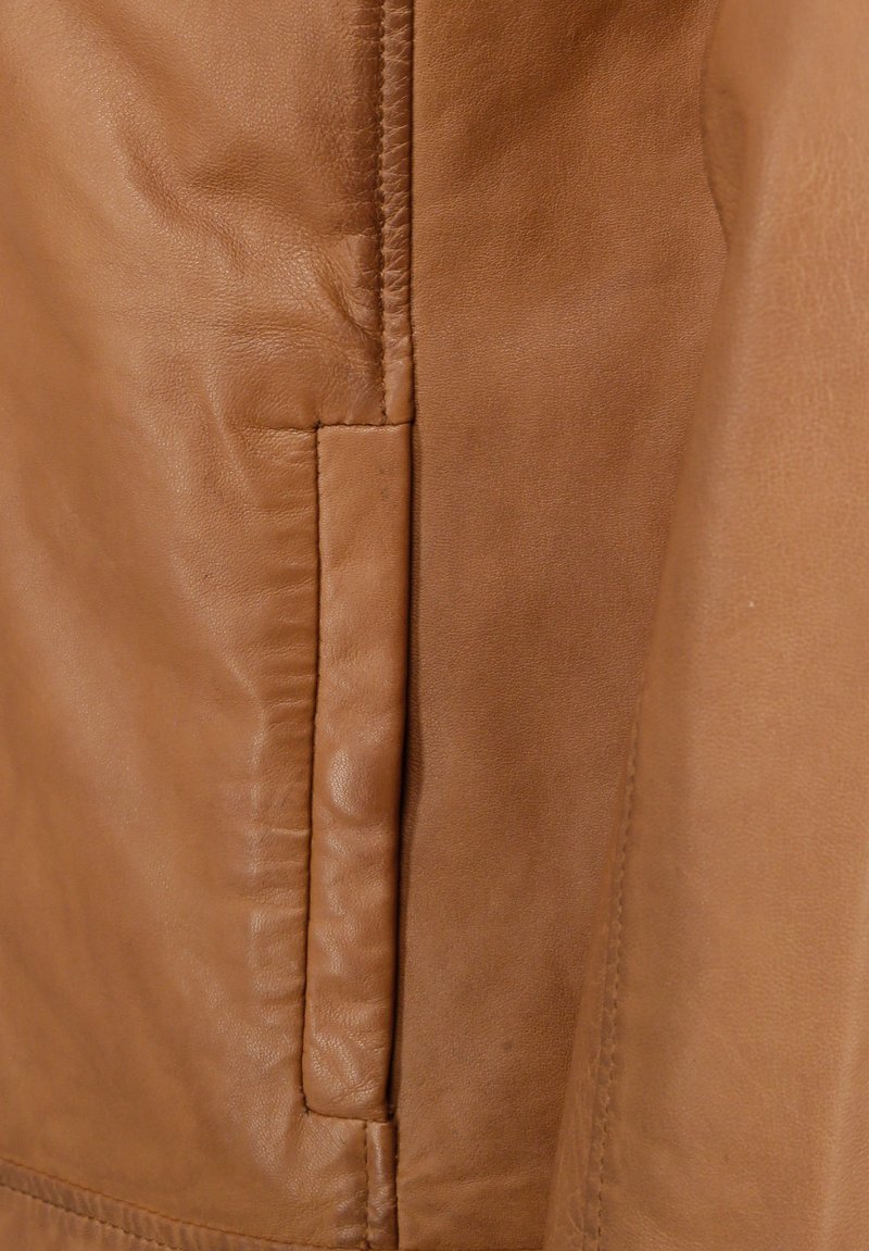 Herren Leichte Jacken | Maze ROCHA Lederjacke cognac - HO29393 Herren Leichte Jacken | Maze ROCHA Lederjacke cognac - HO29393