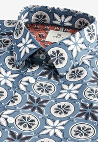 Next SHORT SLEEVE -  REGULAR FIT - Pluus - blue geometric
