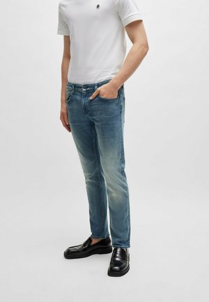 BOSS C-DELAWARE - Vaqueros slim fit - turquoise eight