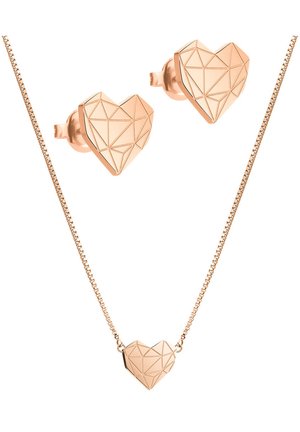 SCHMUCK-SET - Earrings - rosé