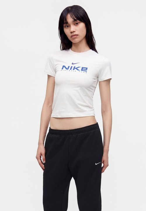 Nike Pantalón de casual de mujer Studio Fleece Women's Mid-Rise Cuffed Pants Negro — photo 4