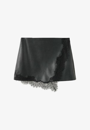 Mango, ADULT - Falda pantalón - black