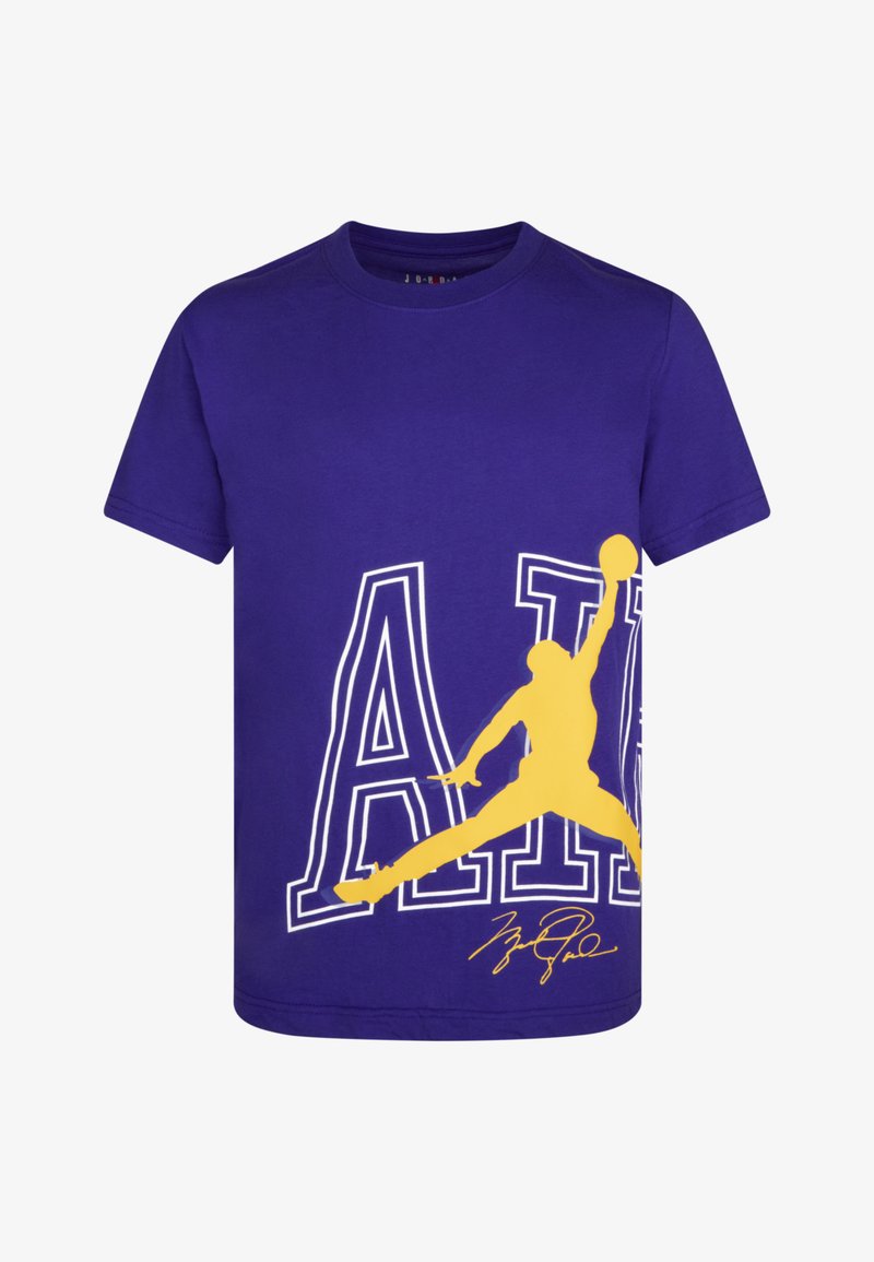 Jordan AIR RISE TEE - Nyomott mintás póló - dark concord