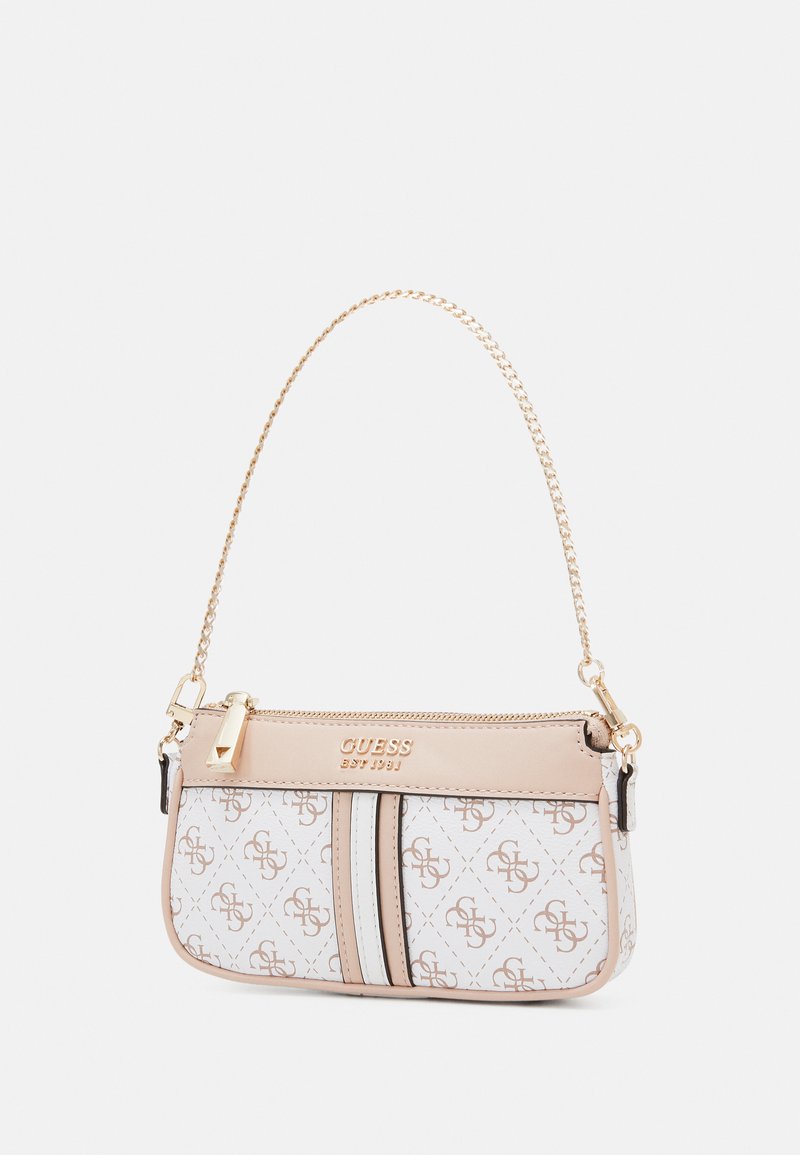 Damen Taschen | Guess KASINTA DOUBLE ZIP POUCH SET Handtasche white multi/weiß - PZ44494 Damen Taschen | Guess KASINTA DOUBLE ZIP POUCH SET Handtasche white multi/weiß - PZ44494
