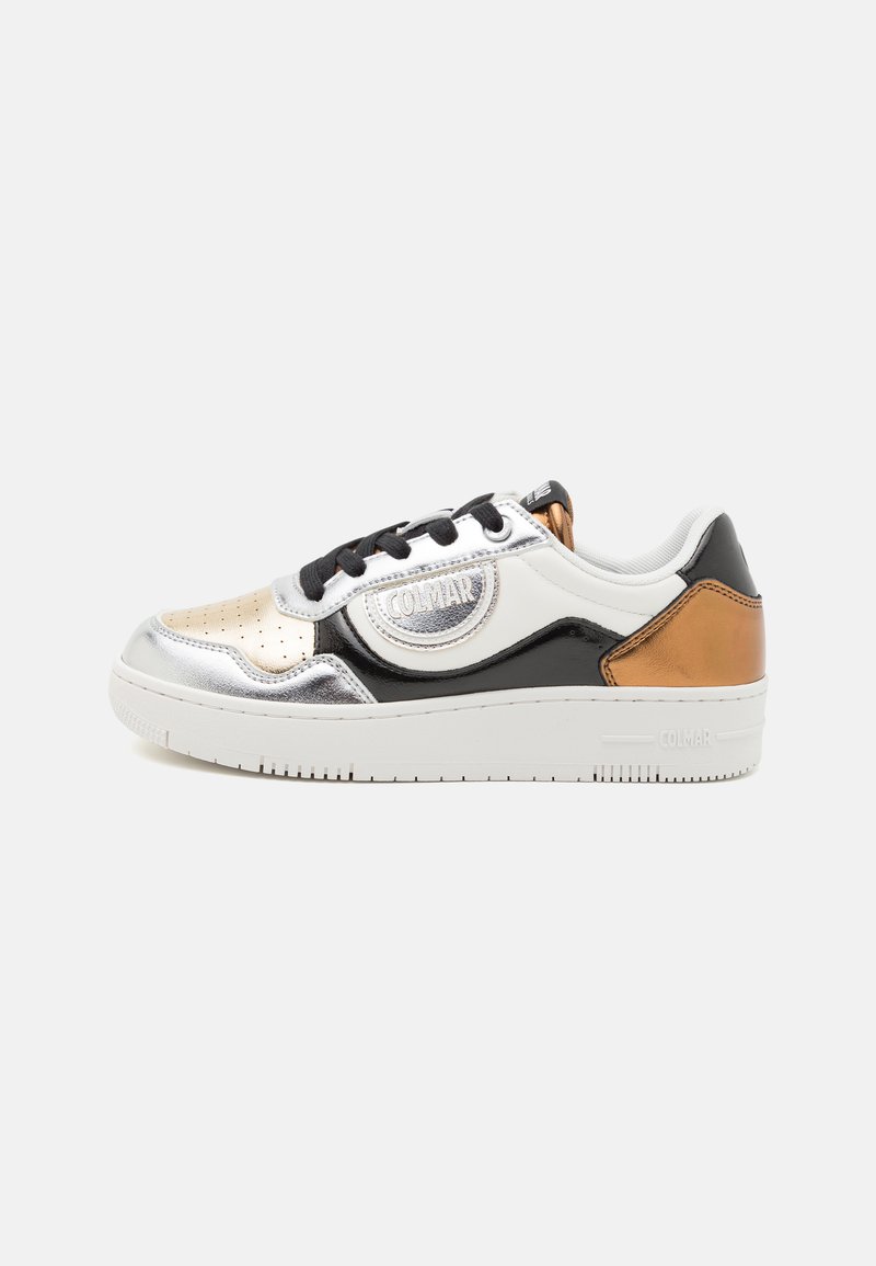 Colmar Originals AUSTIN - Sporta apavi - white/black/metal