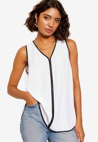 Friends Like These SLEEVELESS TIPPED LIGHTWEIGHT REGULAR FIT - Tunika - ivory white