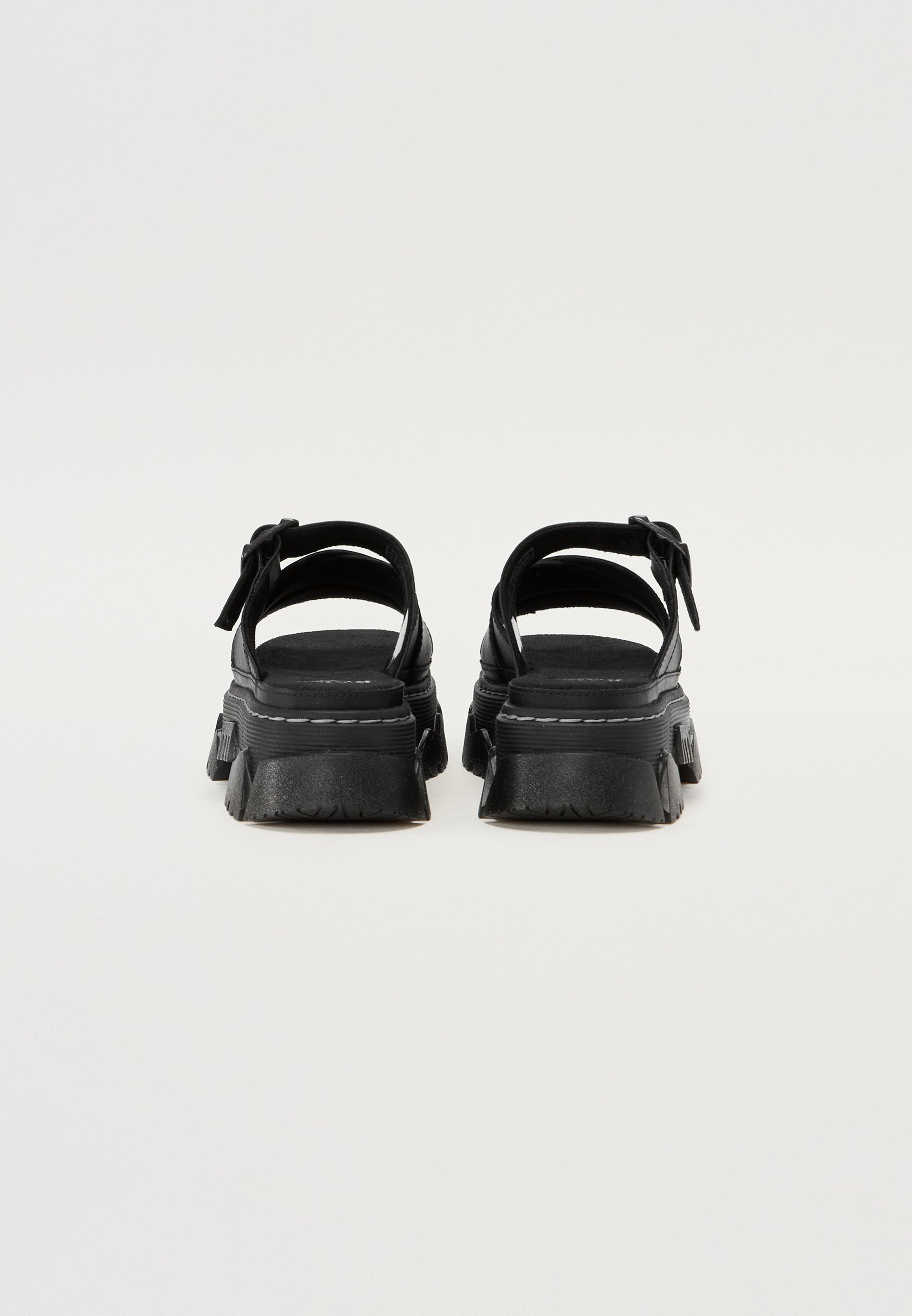 Dr. Martens MATTISON SLIDE - Sandalias con plataforma - black