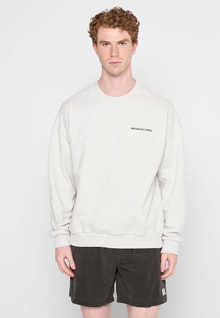 brixton Sweater lichtgrijs brixton Sweater lichtgrijs