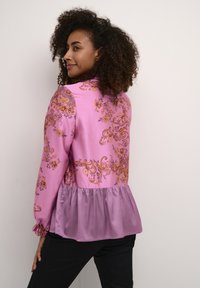 Culture Blúzka so zapínaním na gombíky - phlox pink graphic