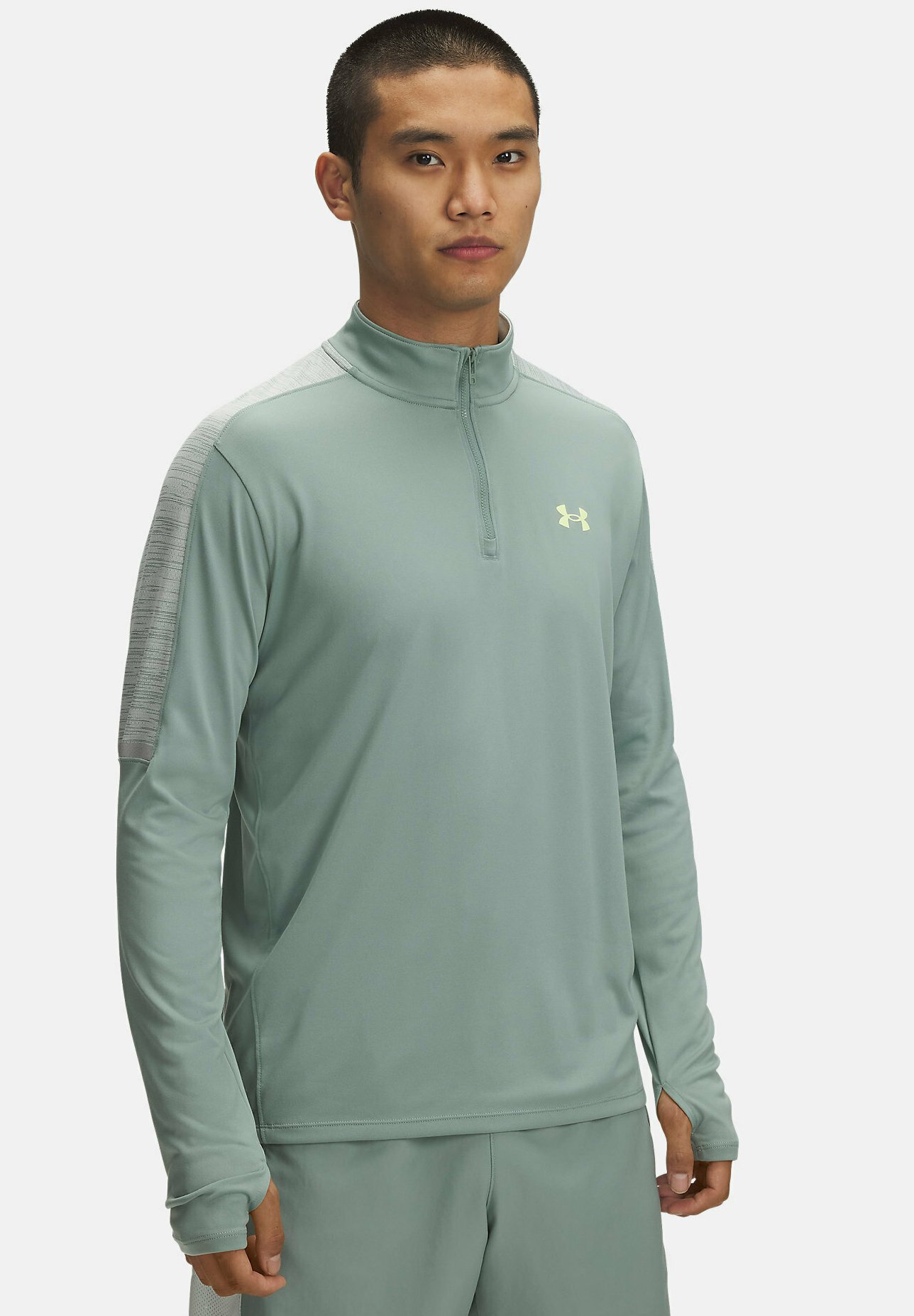 Under Armour TECH Langarmshirt silica green/grün