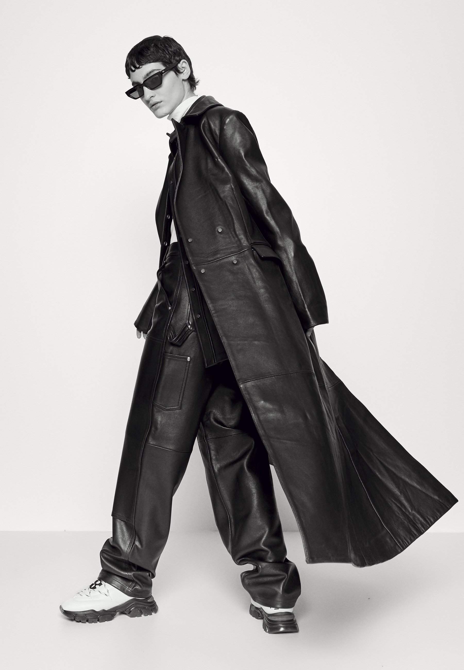 long black evening coat