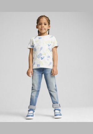 ESS TEE YOUTH - Print T-shirt - silver mist