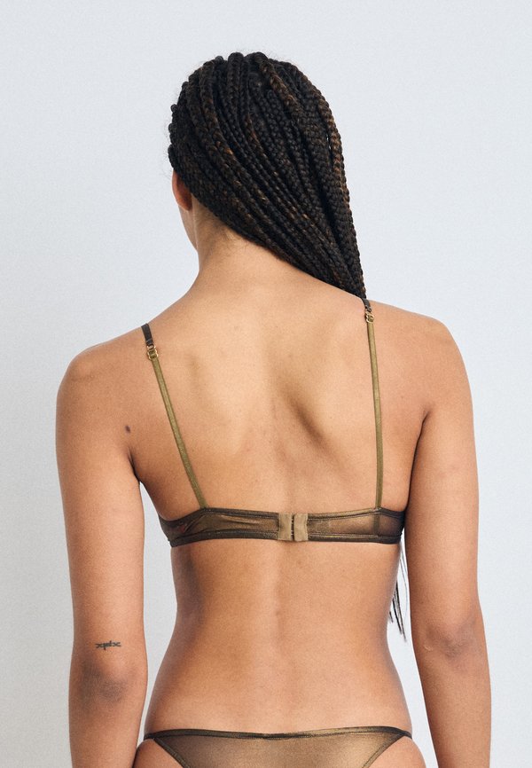 LUNA - Triangle bra - gold4