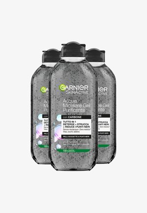 Garnier SKINACTIVE ACQUA MICELLARE GEL PURIFICANTE CON CARBONE, 400ML - 3 PACK - Olio detergente
