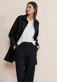 Street One KLASSISCHER - Trenchcoat - schwarz