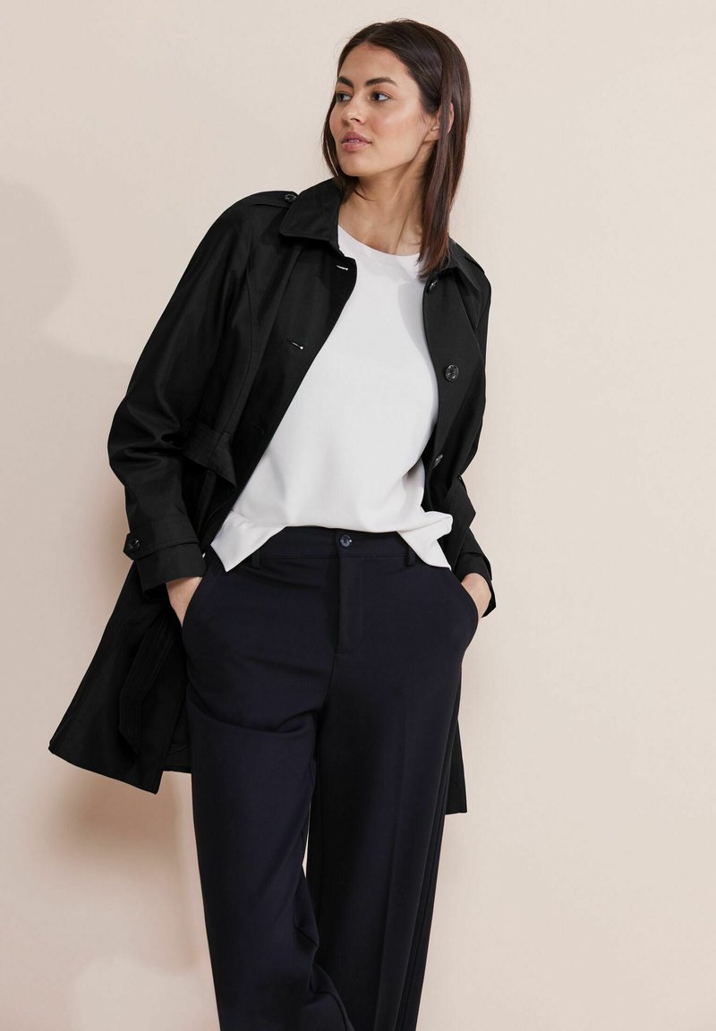 Street One KLASSISCHER - Trenchcoat - schwarz