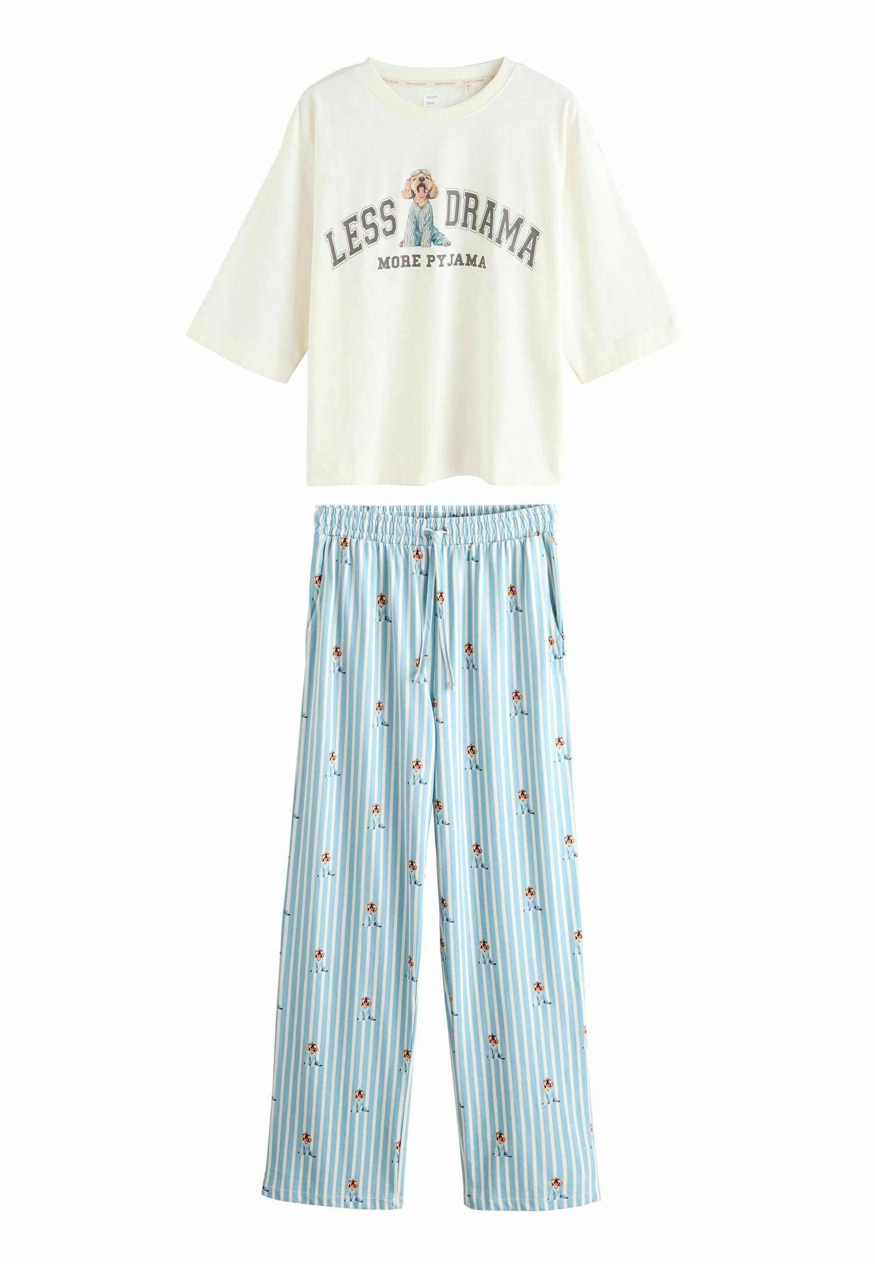 Next SHORT SLEEVE SET - Pyjamas - blue charlie the cockapoo/blue - Zalando