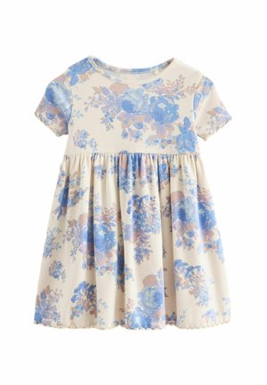 SHORT SLEEVE - REGULAR FIT - Rochie din jerseu - blue neutral