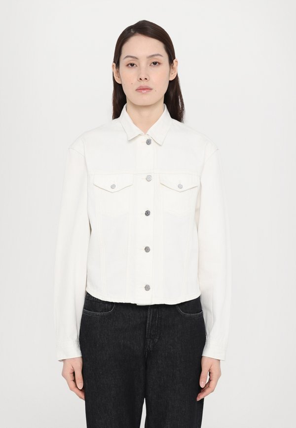 SHIRT - Denim jacket - ecru wash