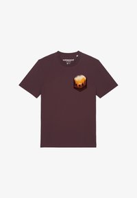 Non sélectionné, red brown