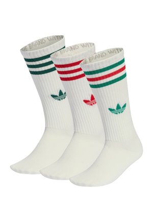 3S HIGH CR S 3 PACK - Ponožky - off white/off white/off white