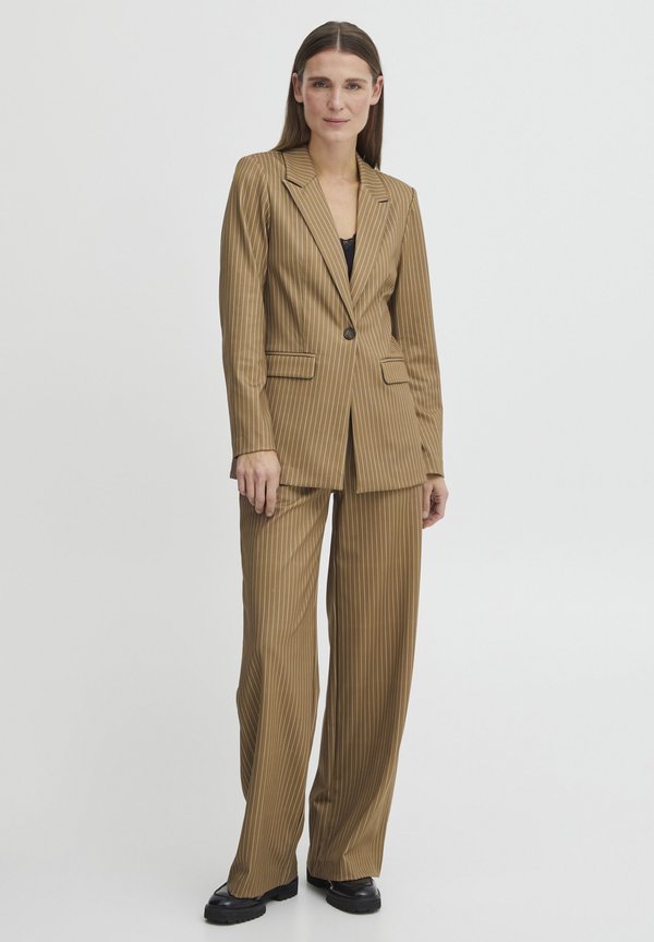 BYRIZETTA - Short coat - toasted coconut mix4