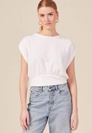 BONOBO Jeans T-shirt basique - blanc