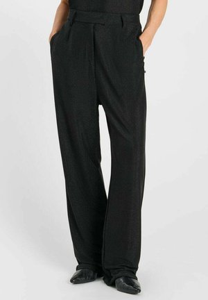 Le Temps Des Cerises, PANTALON DROITE TAMIRA - Broek - noir