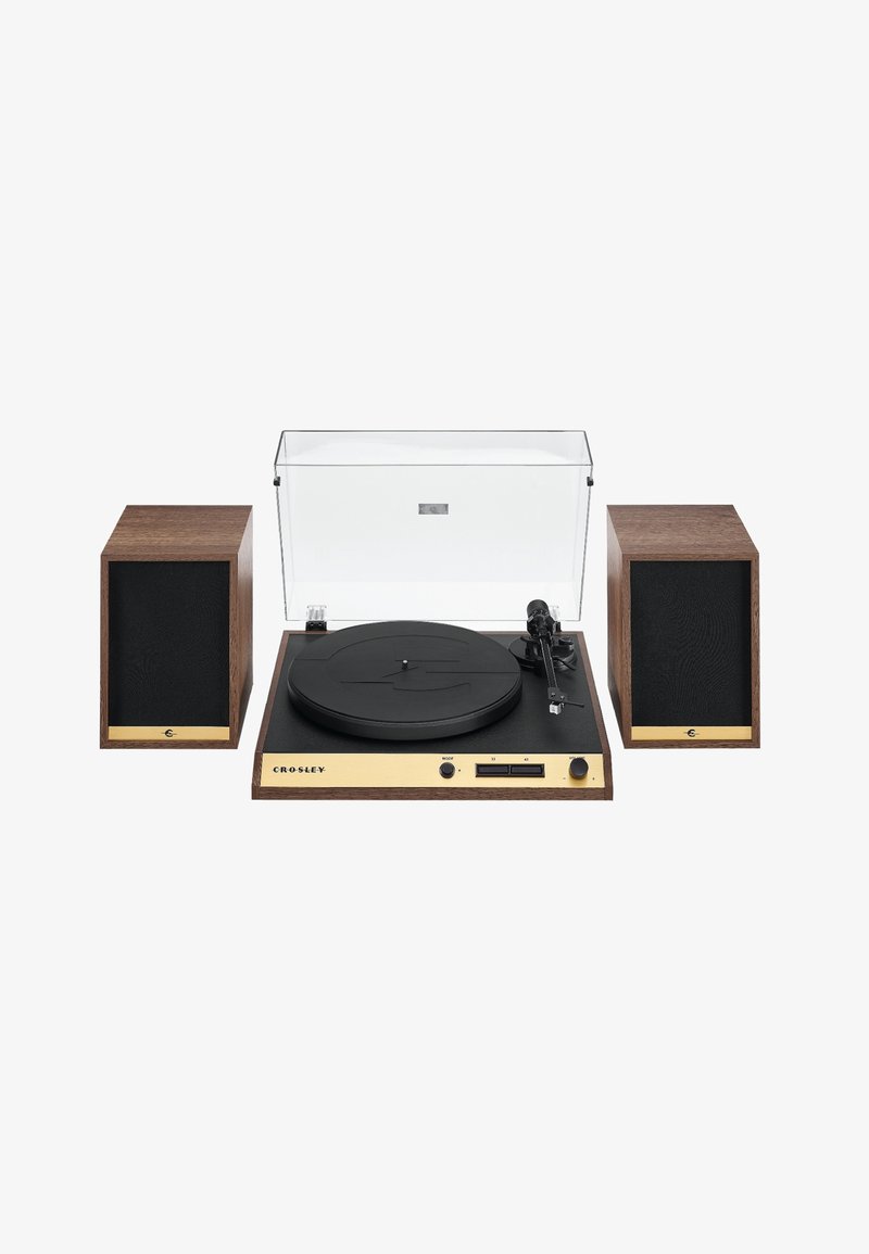 Crosley Tocadiscos - walnut