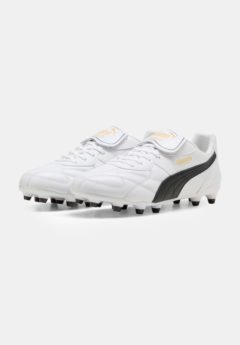 PUMA KING TOP FG/AG - Tenisky - white black