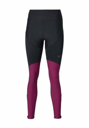 LAUFT THERMAL CHARGE  - Tights - black   dark purple