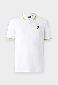 Pólóing - white/vibrant kiwi/key lime