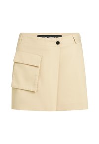 PATCH POCKET - A-linjekjol - beige