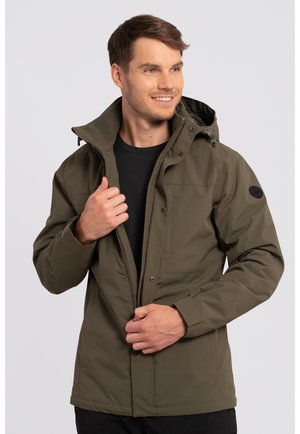 ALSTON - Hardshelljacke - dunkel olivgrun