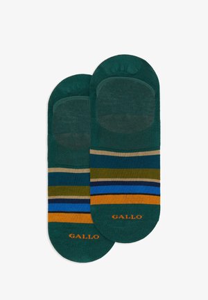 Gallo INVISIBLE WITH STRIPES - Calzini - verde