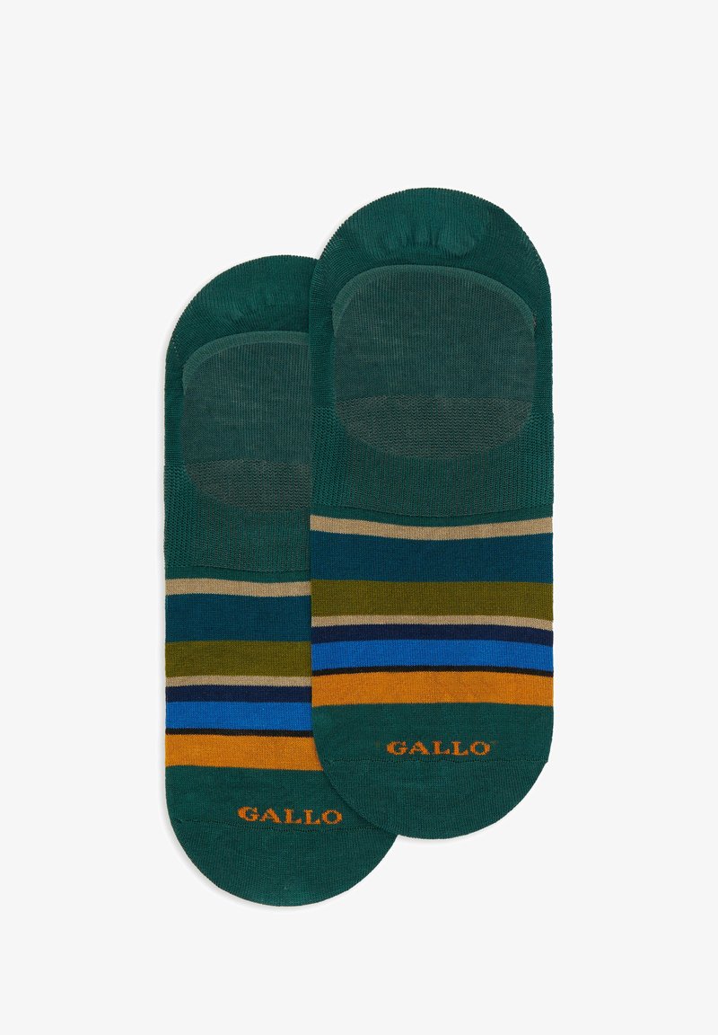 Gallo INVISIBLE WITH STRIPES - Sneaker-Socken - verde