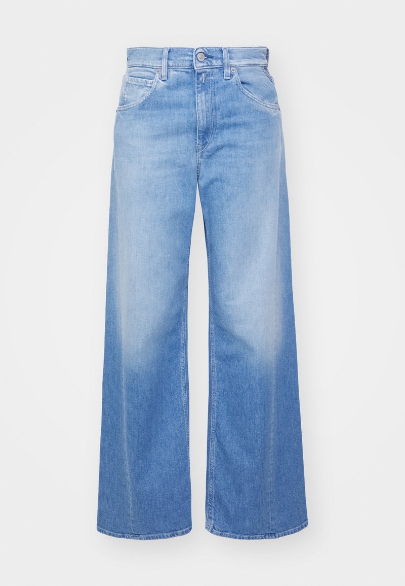 Replay Relaxed fit jeans lichtblauw denim