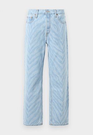 EASY STRAIGHT CROP - Jean boyfriend - cebra