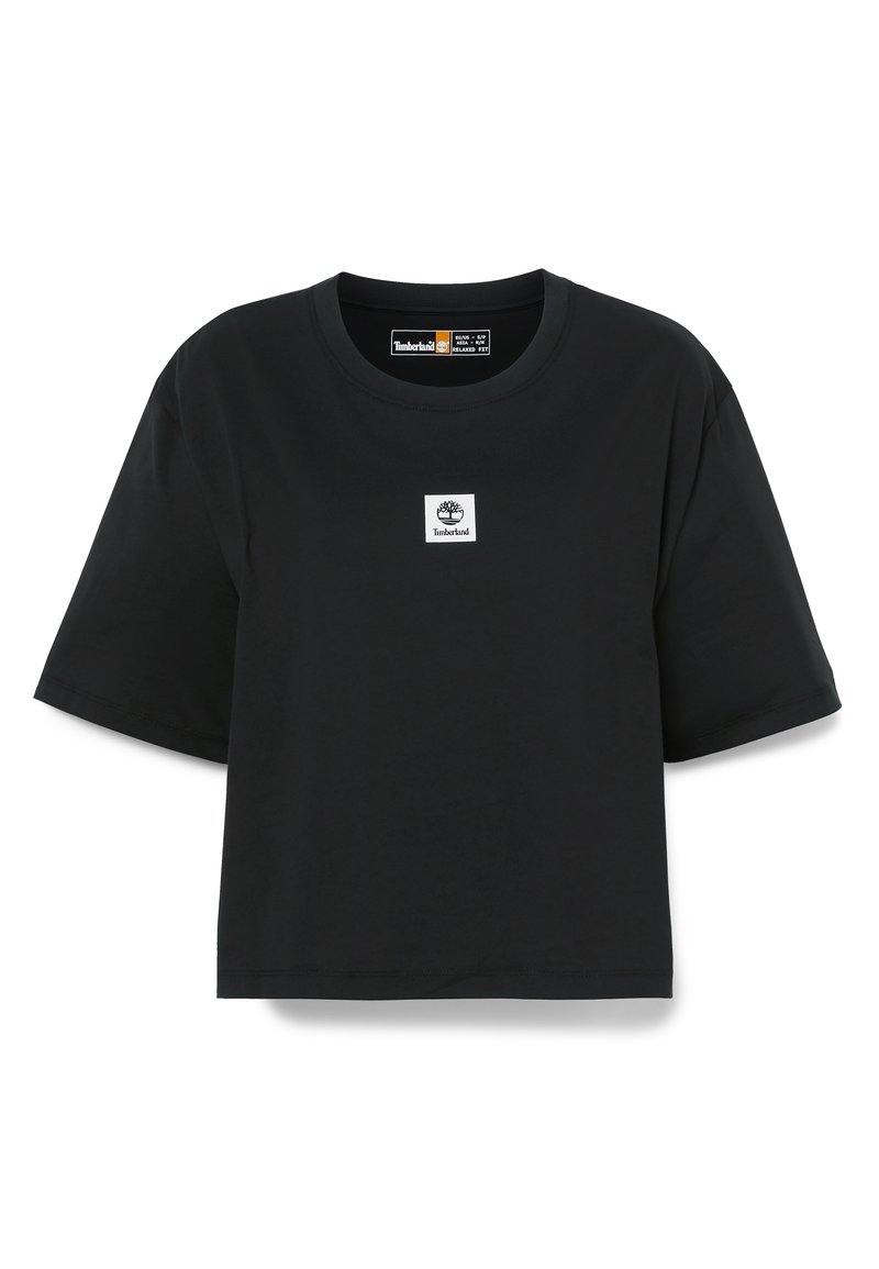 Timberland T-shirt print zwart