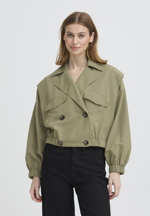 GEZAVO JA - Veste légère - deep lichen green