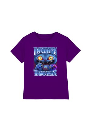 T-Shirt print - purple
