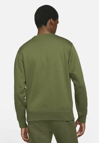 Nike Sportswear CRW - Camisola - rough green/white