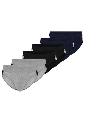 6ER PACK - RIO - Slip - grau   schwarz   blau