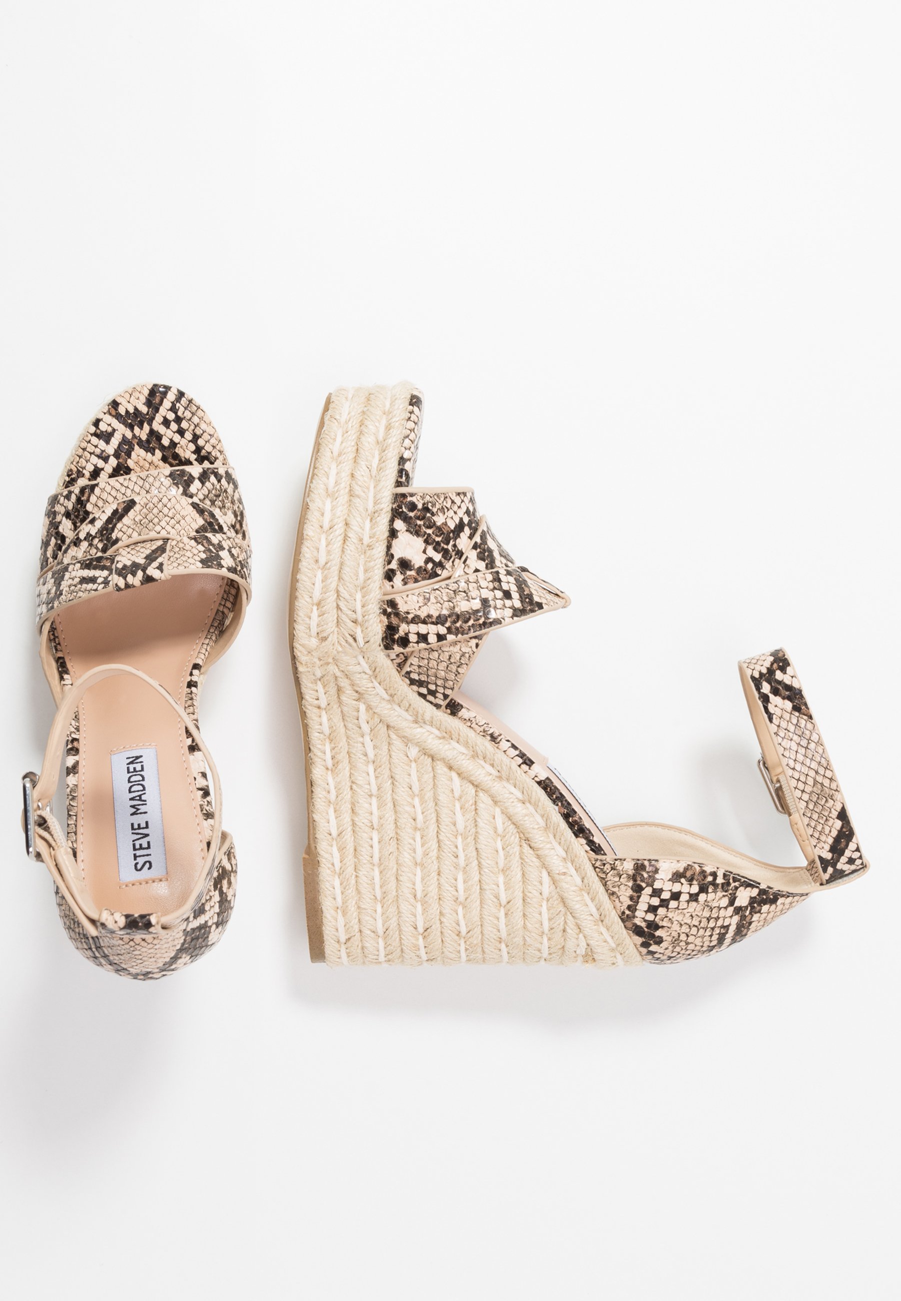 Steve Madden SIVIAN - Sandaler med høye hæler - white Steve Madden SIVIAN - Sandaler med høye hæler - white