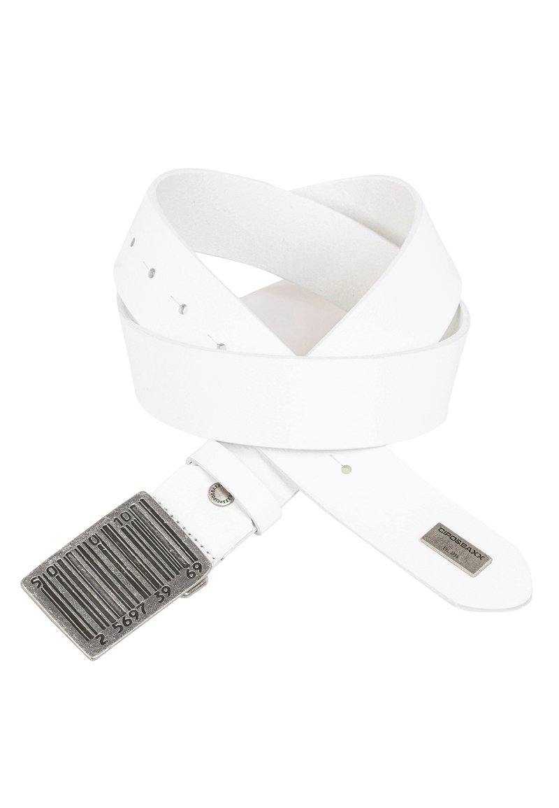 Herren Gürtel klassisch | Cipo & Baxx Gürtel white/weiß - PD74871 Herren Gürtel klassisch | Cipo & Baxx Gürtel white/weiß - PD74871
