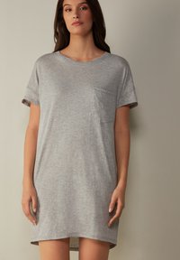 Non selezionato, grigio melange