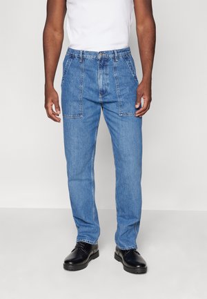 SAFANAN - Jean boyfriend - blue denim