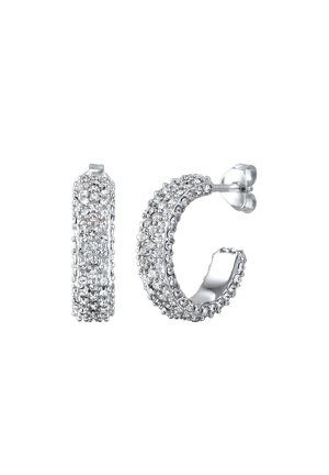 ELEGANT SPARKLING - Boucles d'oreilles - silberfarben