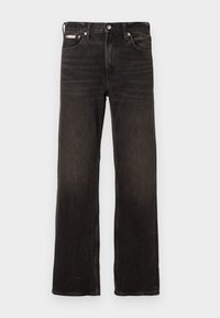 STRAIGHT - Egyenes szárú farmer - espresso black