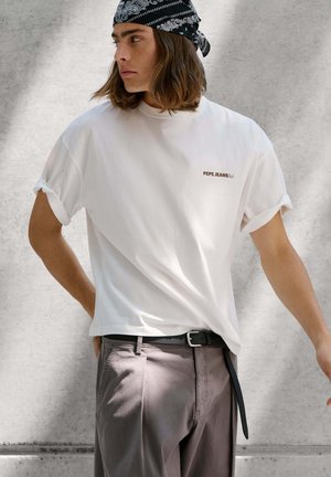 Pepe Jeans, CORBIN TEE - T-shirt con stampa - off white